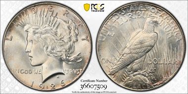 1926 $1 MS64