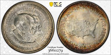 1951-S 50C Washington-Carver MS67