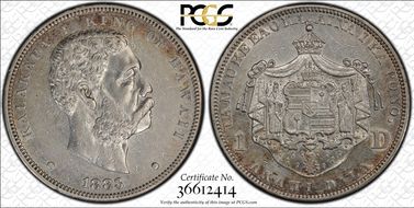 1883 $1 Hawaii XF45