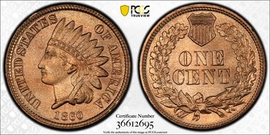 1860 1C MS66+