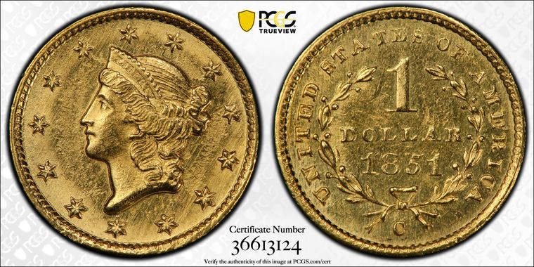 Cert 36613124 - Coin Image