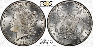 1889-S $1 MS65+