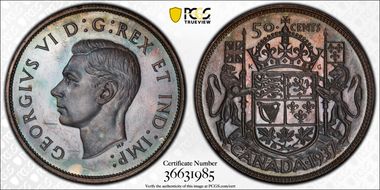 1937 50C Mirror SP65+