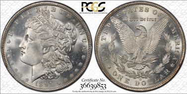 1891-O $1 MS65+