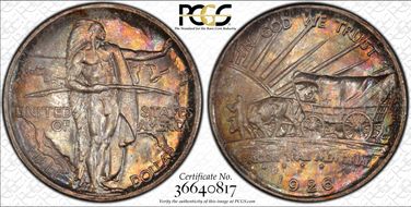 1926-S 50C Oregon MS67