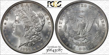 1898 $1 MS67