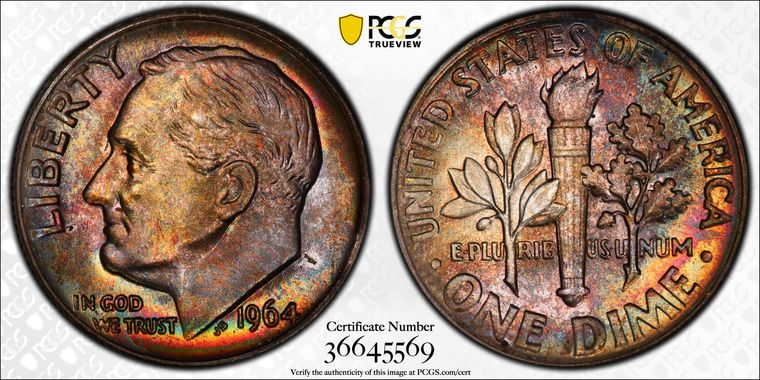 Cert 36645569 - Coin Image