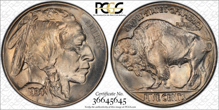 Cert 36645645 - Coin Image