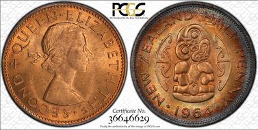 1964 1/2D MS64RB