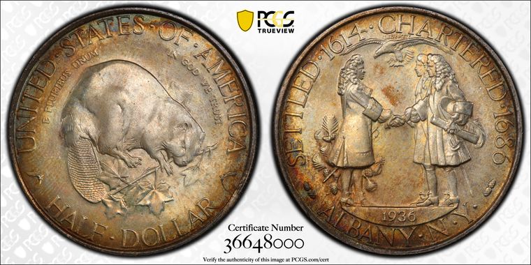 Cert 36648000 - Coin Image