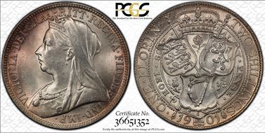 1901 Florin S-3939 MS64