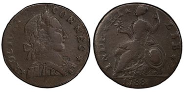 1788 CT 1/2P MB Right, Miller 2-D VF30BN