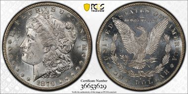 1879-S $1 VAM 46, Rev. of 1878 MS64