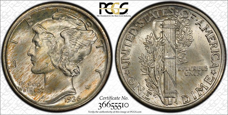 Cert 36655510 - Coin Image