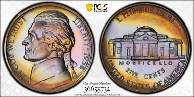 1938 5C Re-Engraved Obv Design FS-402 PR68