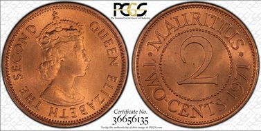 1971 2C KM-32 MS65RD