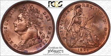 1825 1/4D S-3822 MS65RD