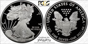 2018-S $1 Silver Eagle Limited Edition Proof Set - First Strike PR70DCAM