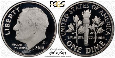 2018-S 10C Silver Limited Edition Proof Set - First Strike PR69DCAM