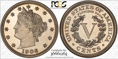 1906 5C PR67+ CAM