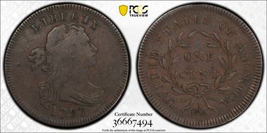 1797 1C Reverse of 1795 VF20BN
