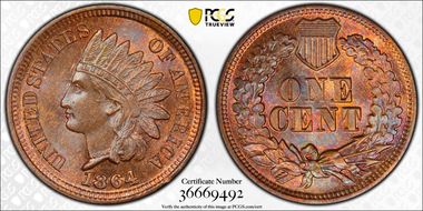 1864 1C RPD, FS-1301, S-2 MS64BN