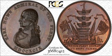 1799 Medal BHM-468 Ae SP64BN