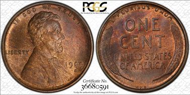 1909-S VDB 1C MS64RB