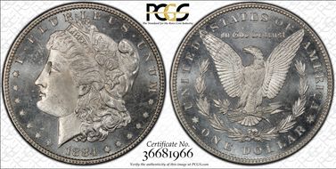 1884 $1 MS65PL