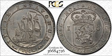 1802 Gulden KM-83  Ag MS63