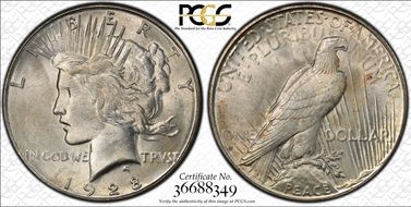 1928-S $1 MS63