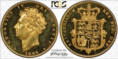 1826 1/2 Sov S-3804A, WR-249 Extra Tuft PR64CAM