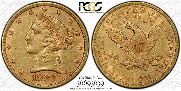 Cert 36693639 - Coin Image