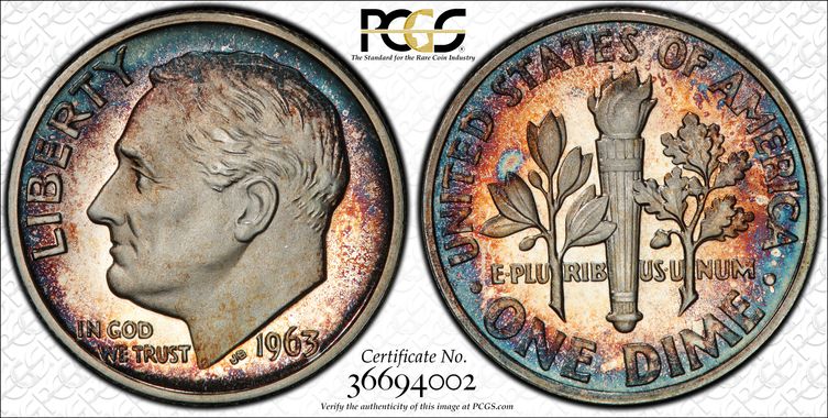 Cert 36694002 - Coin Image