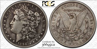 1894-O $1 VF30
