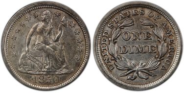 1850 10C S.S. Central America #2 (with Pinch) XF45