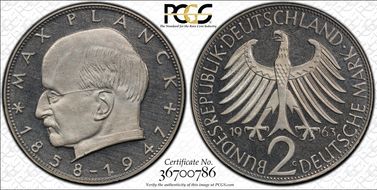 1963-G 2 Mk Planck PR67DCAM