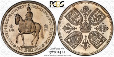 1953 Crown S-4136 Coronation PR65CAM
