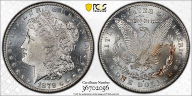 1879-S $1 VAM 35 Reverse of 1878 MS64