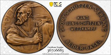 No Date Medal Basel R-176A Ae Matte SP67