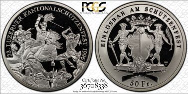 1996 HF 50 Fr Sempach Haberling-51a PR68DCAM