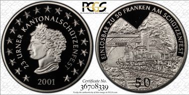 2001 HF 50 Fr Urner Haberling-64 PR69DCAM