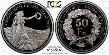 2018 50 Fr Stans Shooting Festival PR69DCAM