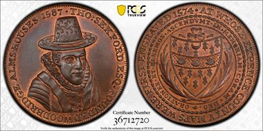 1796 Tk 1D DH-15 Suffolk, Woodbridge MS65RB