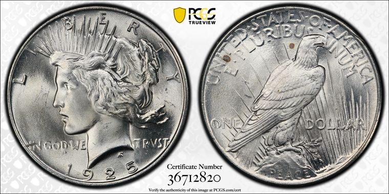 Cert 36712820 - Coin Image