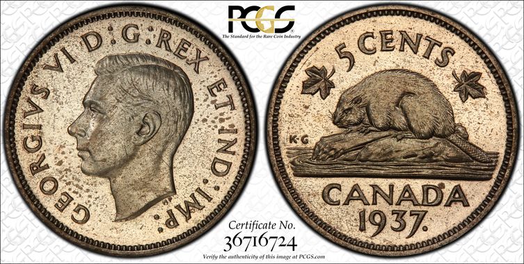 Cert 36716724 - Coin Image