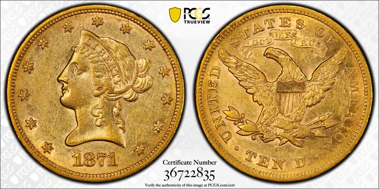 Cert 36722835 - Coin Image