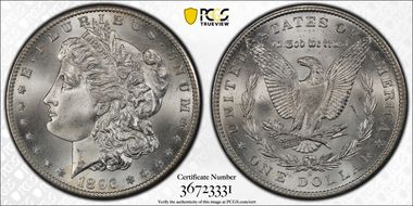 1896-S $1 MS66