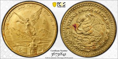 2007-Mo 1/20 oz Libertad Au MS65