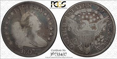 1807 50C Draped Bust G6